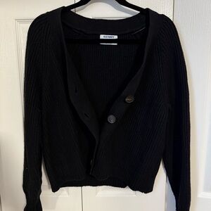 Old Navy Women's Black Cardigan Sweater